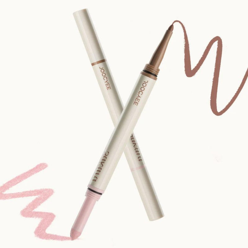Joocyee Dual-Ended Shadow & Liner Eyeshadow Pen #02 Spring Sakura