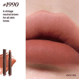 Joocyee Lightweight Non-Smudging Velvet Rouge #1990 Vintage Brown
