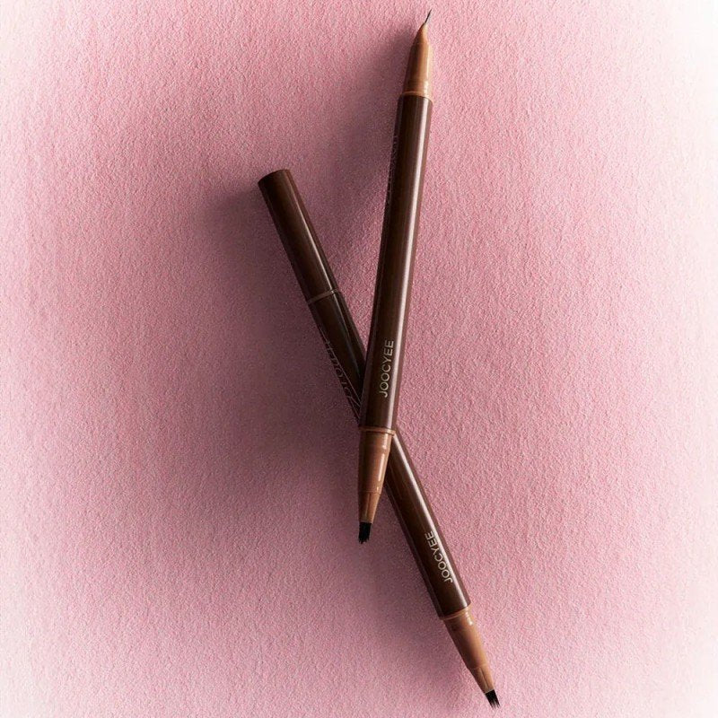 Joocyee Double Headed Eyebrow Pencil #02 Dark Brown