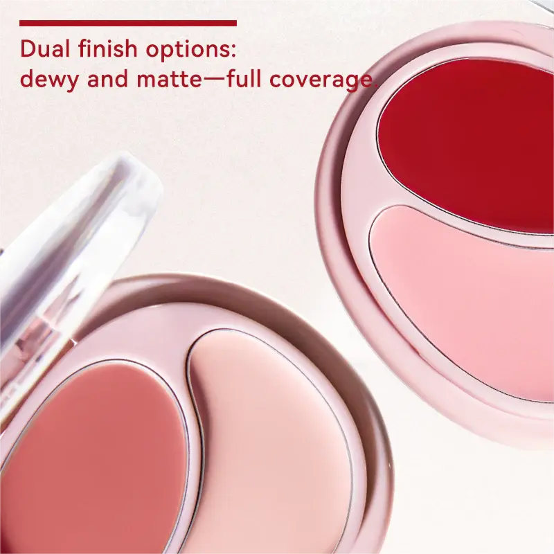 Joocyee Duo Blush & Luminizer Cream #G254 Pink Taro