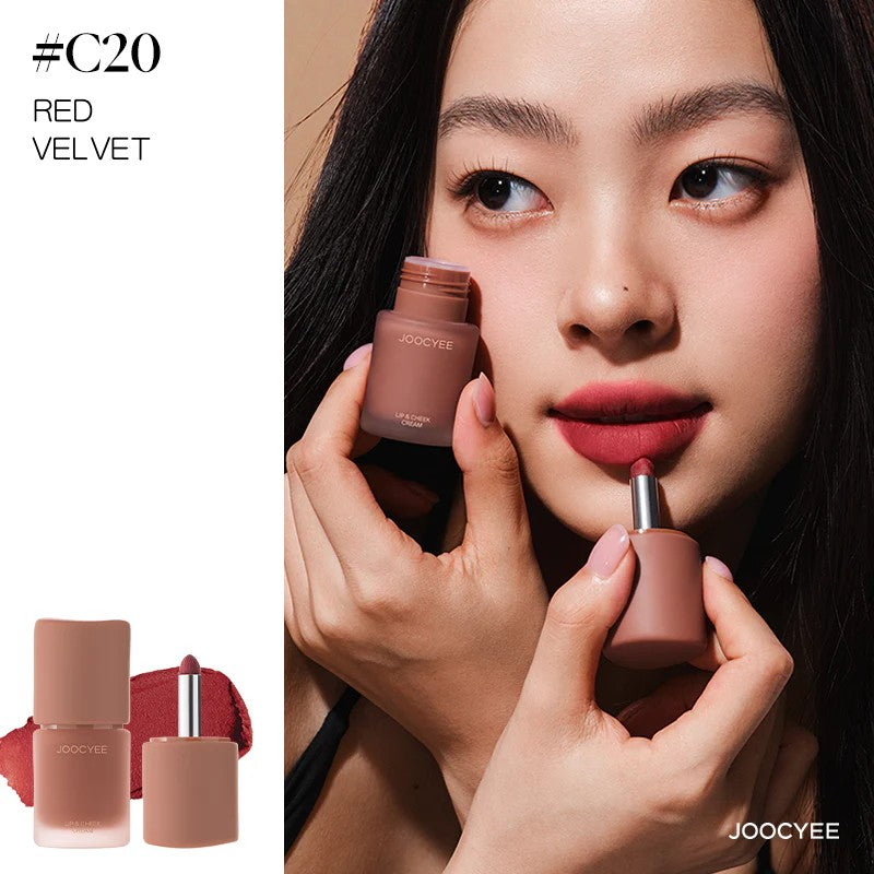 Joocyee Multi-Purpose Lip & Cheek Cream #C20 Red Velvet