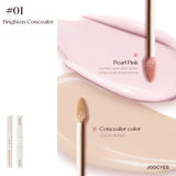 Joocyee Double-head Airy Wear Concealer Liquid #01 Brighten Concealer