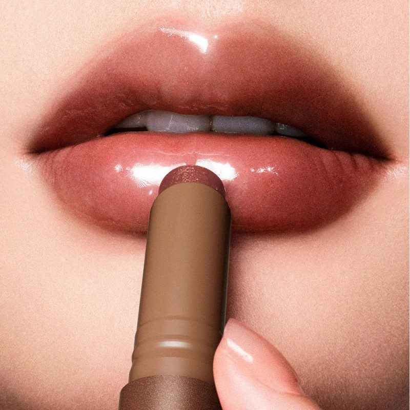 Joocyee Long-Lasting Glossy Rouge Lip #568 Glowy Brown