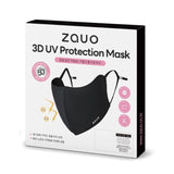 Zauo 3D UV Protection Sun Mask Black