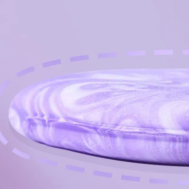 Lishu荔树薯条拇指粉扑干湿两用用紫薯 3枚
