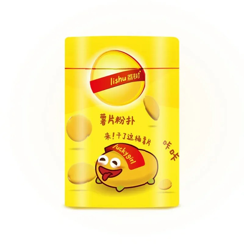 Lishu Potato Chips Puff Yellow