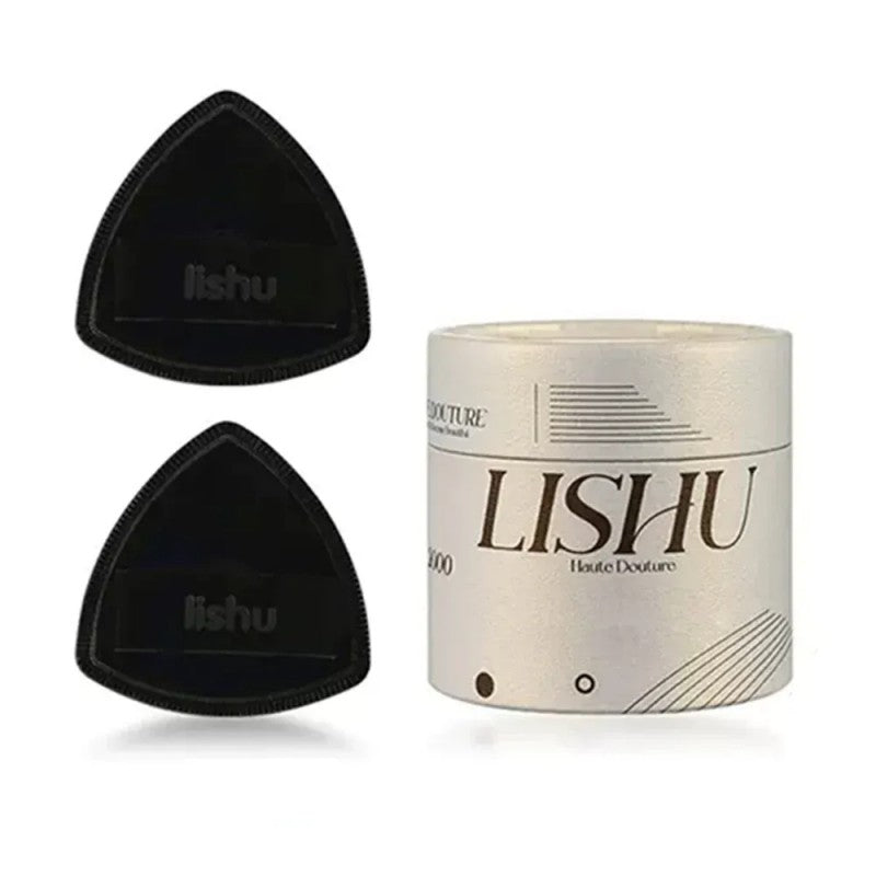 Lishu荔树凤梨薯片粉扑黑色 2枚