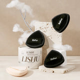 Lishu Black Phoenix Makeup Puff 2pcs