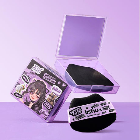 Lishu荔树双面竹炭吸油面纸 100片