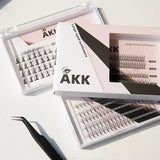 Akk假睫毛自然仿真A型+鱼尾款