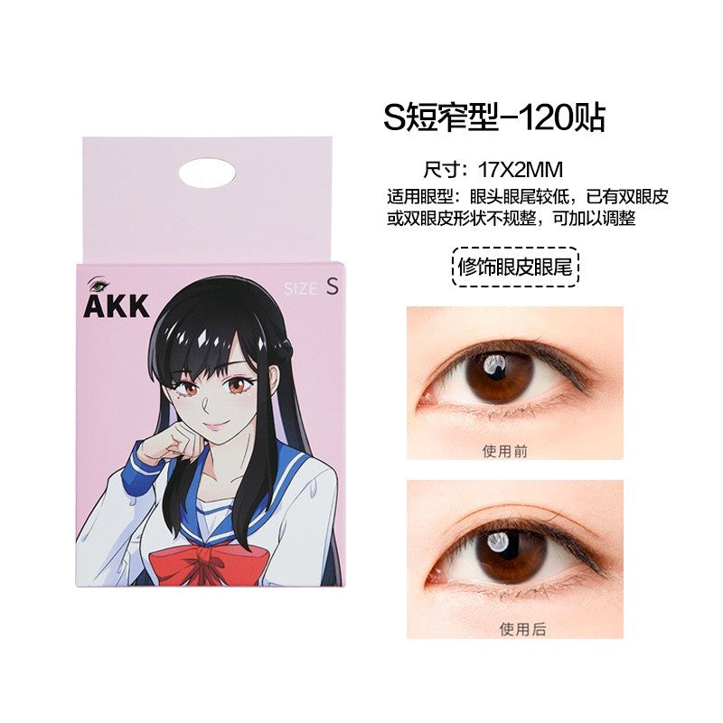 AKK Natural Invisible Double Eyelid Tapes S
