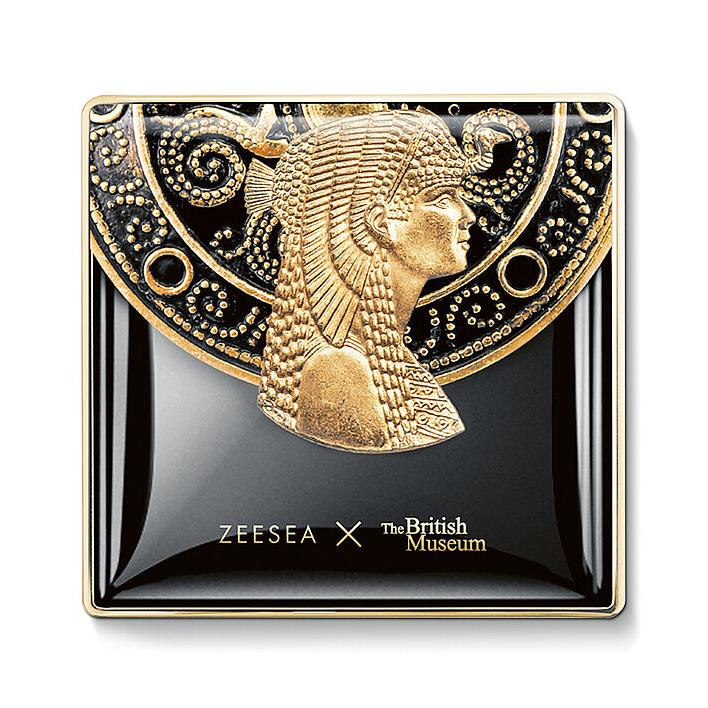 Zeesea The British Museum Oil Control Matte Pressed Powder #AM01 IVORY SKIN