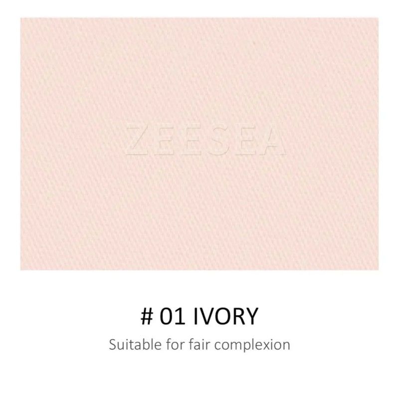 Zeesea The British Museum Oil Control Matte Pressed Powder #AM01 IVORY SKIN