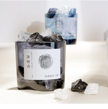 Xunyu寻遇诗酒花茶晶石精油香薰一盏檀香 340g