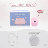 Lolola萝萝拉肥肉气垫粉扑软嫩亲肤#小猪蹄Mini花瓣形 十枚