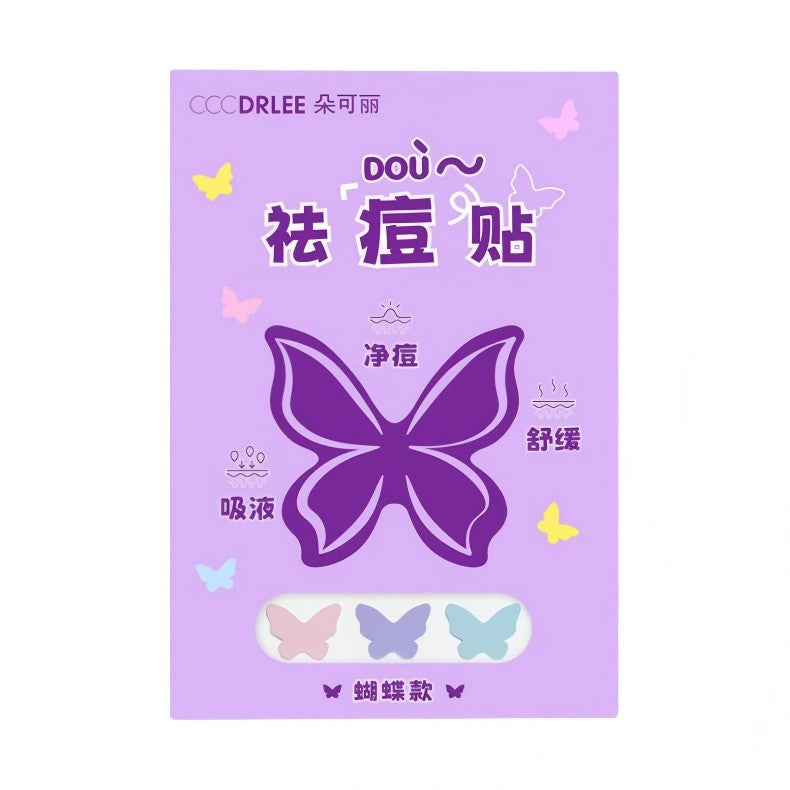 Cccdrlee Acne Patches Butterfly-Shaped 24pcs