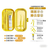 Ecoobix Portable Oral Care Toothbrush Kit Lemon & Pineapple