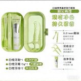 Ecoobix Portable Oral Care Toothbrush Kit Yuzu & Green Grape