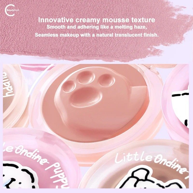 Little Ondin Puppy Matte Blusher Cream #03 Sunshine Pink Apricot