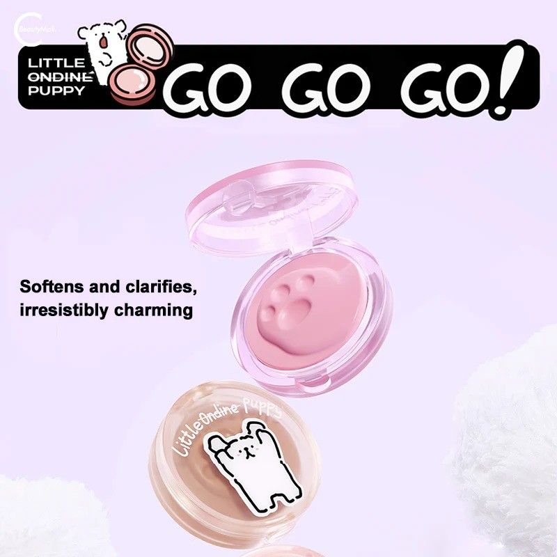 Little Ondin Puppy Matte Blusher Cream #03 Sunshine Pink Apricot
