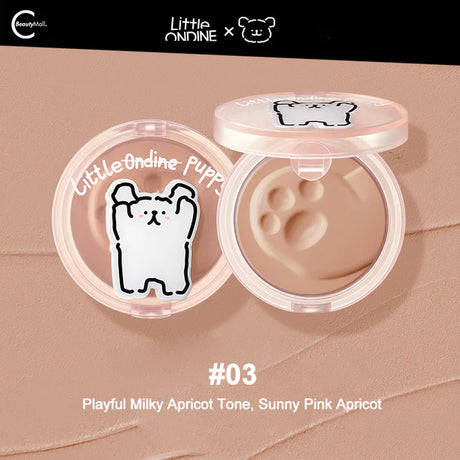 Little Ondin Puppy Matte Blusher Cream #03 Sunshine Pink Apricot