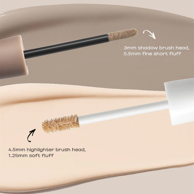 Little Ondine Puppy Hug Matte Liquid Contour Pen #02 Gray Light Brown