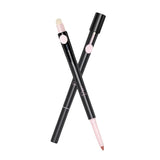 Puco Artist Dual-Ended Lip Liner Brush #01 Oolong Milk Coffee