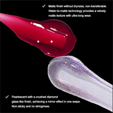 Haggard黑烬绿意双头琉璃唇釉#08十四行诗