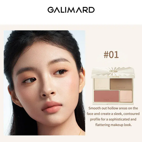 Galimard嘉利玛双生修容一体综合盘#01骨相盘 16g