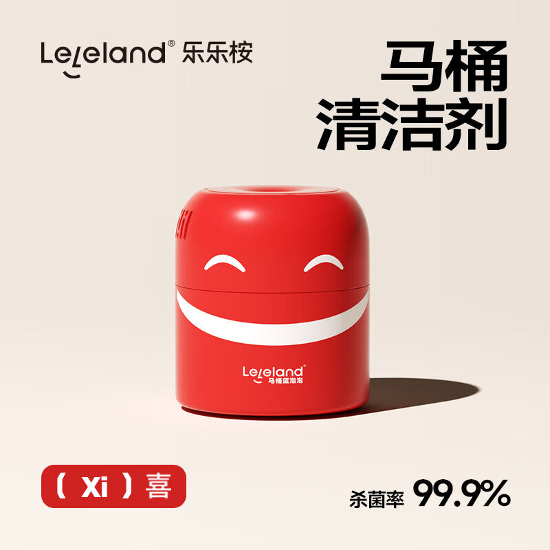 Leleland Bubble Toilet Cleaner Red