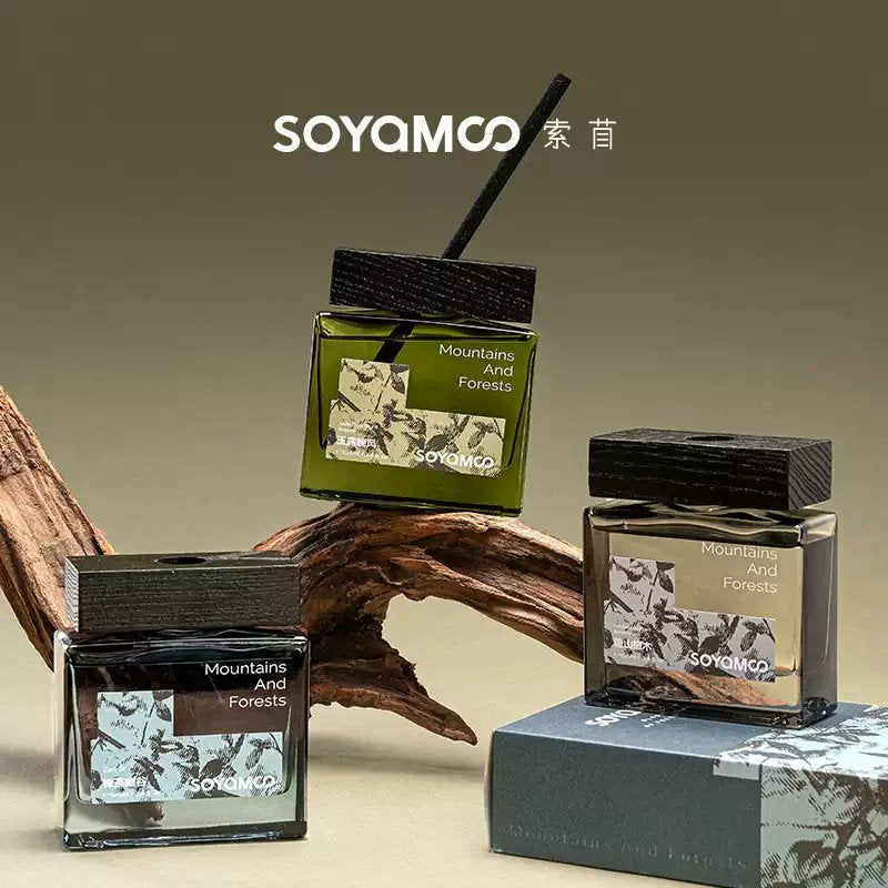 Soyamoo Mountains And Forests Reed Diffuser Zen Tea