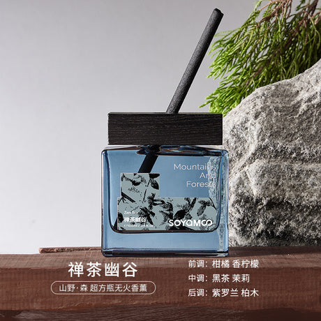 Soyamoo索苜山野·森超方瓶无火香薰禅茶幽谷 100ml