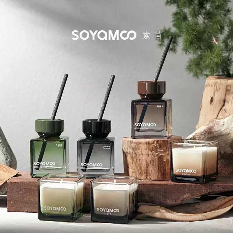 Soyamoo Mountain Forest AB Aromatherapy Set Sandalwood Elegance