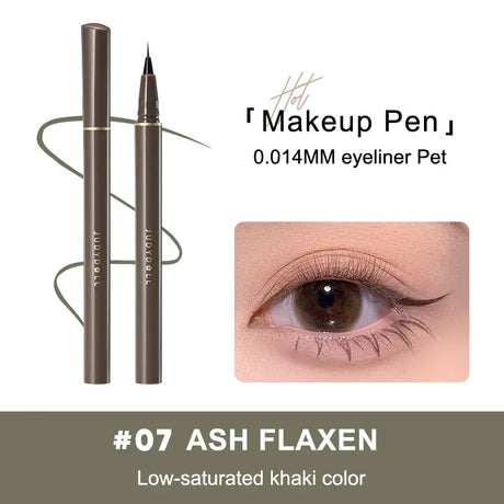 Judydoll橘朵极细眼线液笔防水不晕染#07亚麻棕