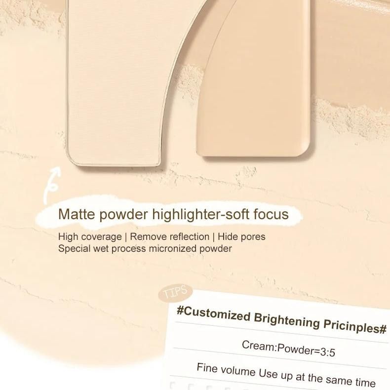 Judydoll Dual-Color Highlighter Palette #01 Cold Moonlight