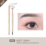 Judydoll Skinny Triangular-Shaped Eyebrow Pencil #02 Soft Gray