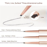 Judydoll Skinny Triangular-Shaped Eyebrow Pencil # #03 Natural Brown