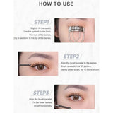 Judydoll 3D Curling Eyelash Iron Mascara #02 Brown