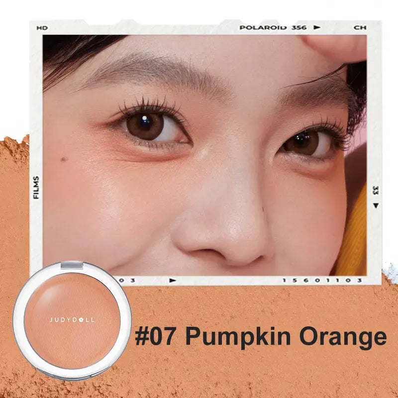 Judydoll Waterproof Matte Powder Blush #07 Pumpkin Orange