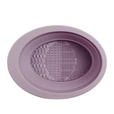 Gecomo Silicone Foldable Makeup Brush Cleaner Purple