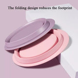 Gecomo Silicone Foldable Makeup Brush Cleaner Pink