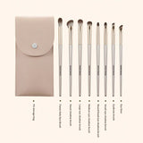 Gecomo Eye Makeup Brush Set 8pcs