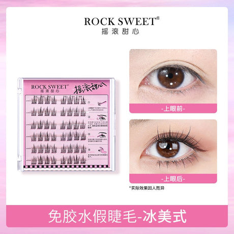 Rock Sweet Glue-Free False Eyelashes Iced Americano