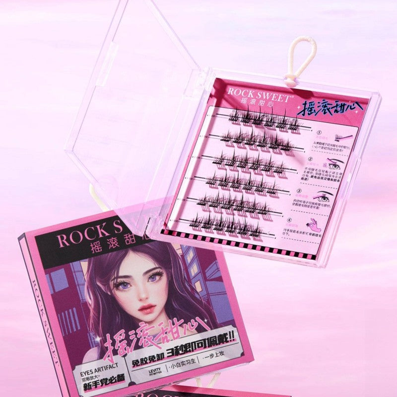 Rock Sweet Glue-Free False Eyelashes Iced Americano