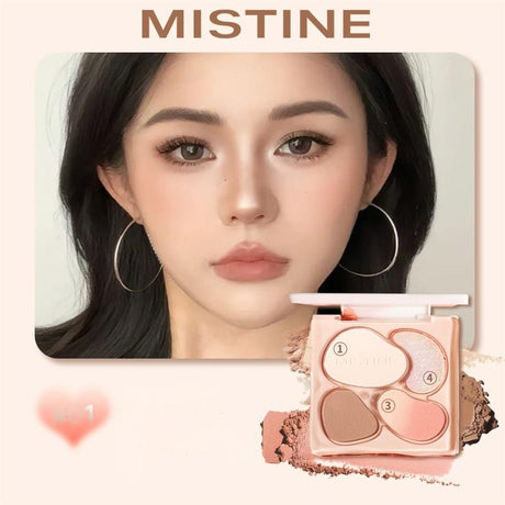 Mistine蜜丝婷奶咖面部综合盘#01棕榈日光盘