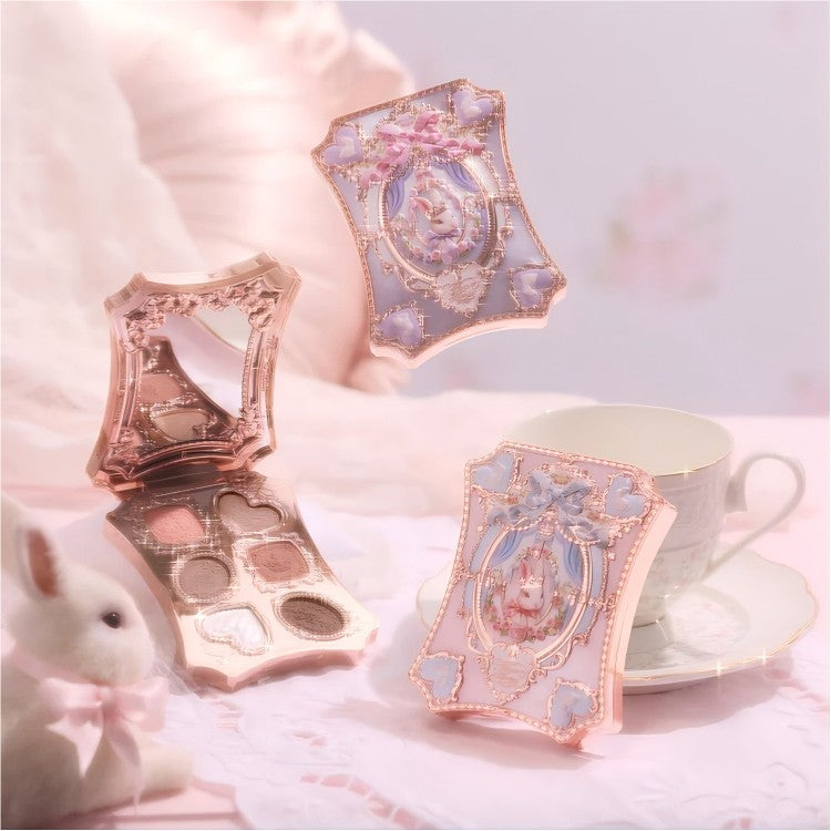 Flower Knows花知晓邦尼花园六色眼影盘#01白兔子