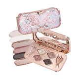 Flower Knows Knight Unicorn 6-Color Satin Makeup Palette #01 Aurora Reverie