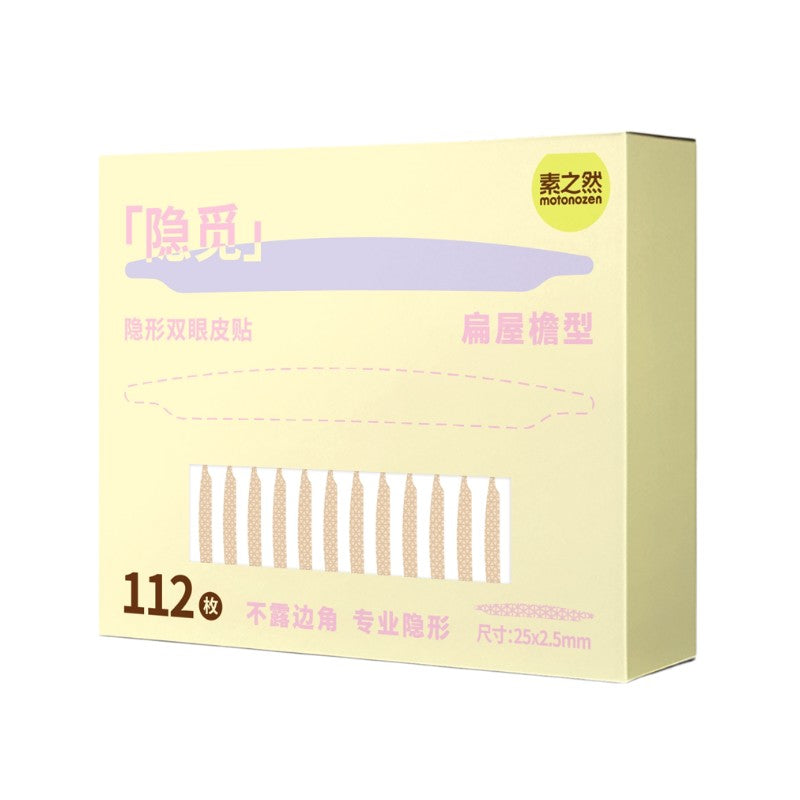 Motonozen Invisible Double Eyelid Tape #Flat Eaves 112pcs