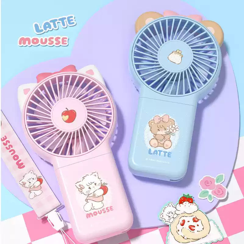 Joy.C Mikko Series Portable Mini Handheld Fan Pink