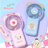 Joy.C Mikko Series Portable Mini Handheld Fan Pink